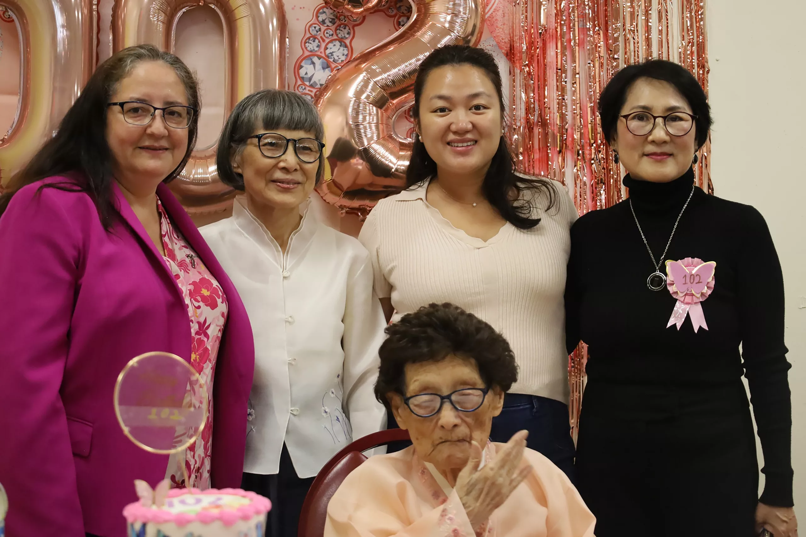 SCS Hosts Birthday Bash for 102-Year-Old Sunnyside Resident